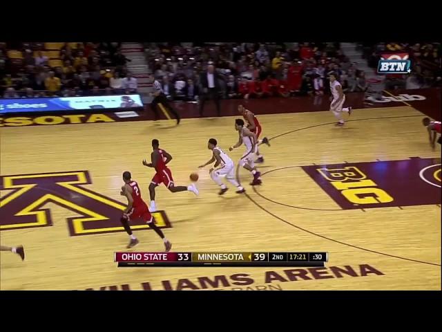 Lynch Block Leads to Coffey Dunk vs. Ohio State