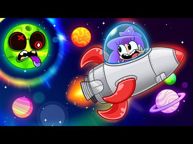 Tickle Tickle Zombie Planets Song!  Funny English for Kids!