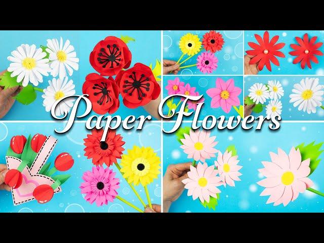 Paper Flower Magic! Beautiful & Easy DIY Craft