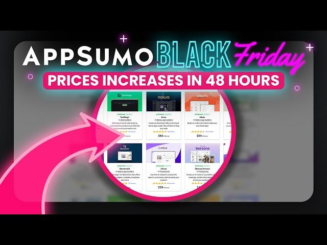 Drop 3 is HERE! AppSumo Black Friday 2024