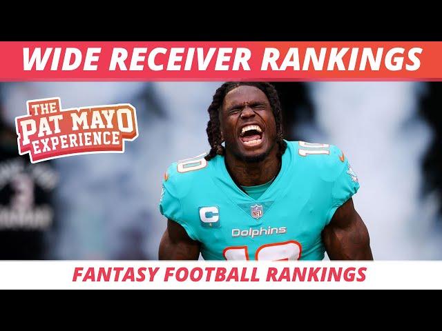 2024 WR Rankings, Tiers, Projections | Late Round Sleepers | Fantasy Football Wide Receiver Rankings