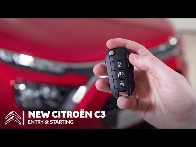 Citroën C3 - Entry & Starting