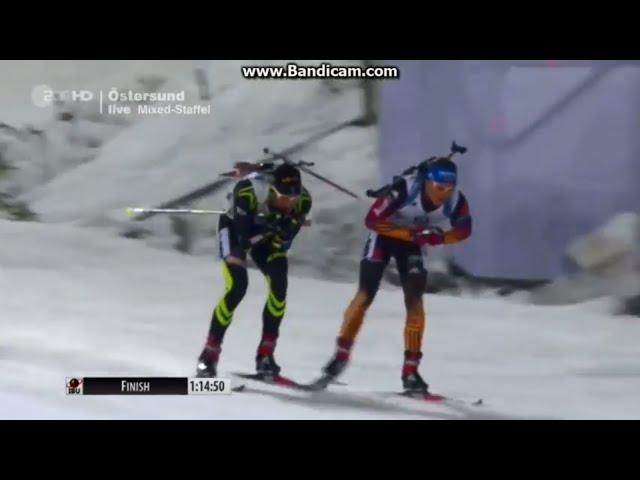 Martin fourcade vs Simon Schempp(Мартен Фуркад против Симона Шемпа)