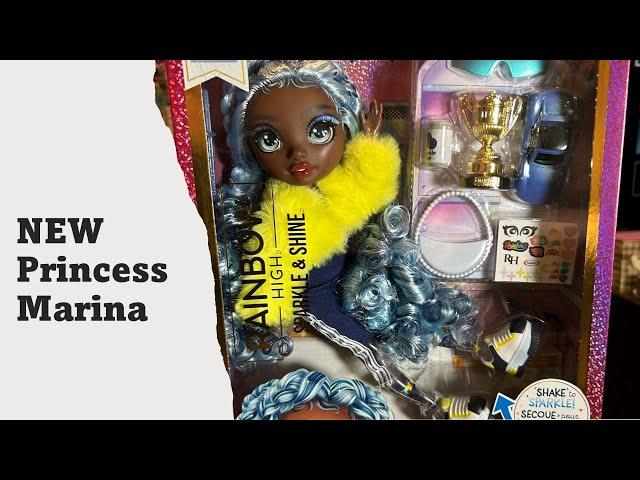 NEW Rainbow High Sparkle & Shine Dolls 2:  Princess Marina In Detail