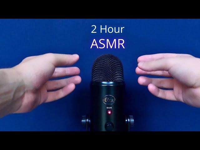 ASMR 2 Hours of Fast and Aggressive Hand Sounds (no talking)