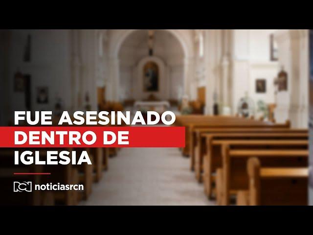 Mujer asesinó a un hombre dentro de una iglesia en Cali