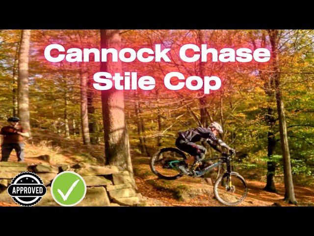 Cannock Chase, Stile Cop, DH tracks (1st visit)