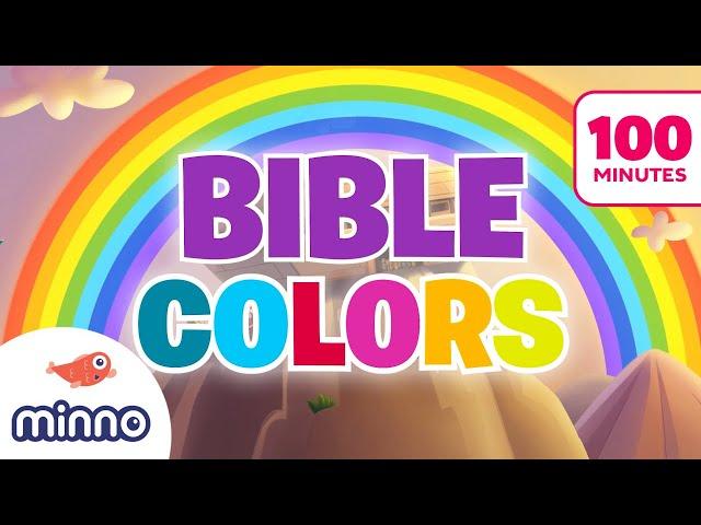 Learn COLORS with the Bible PLUS 90 Minutes of Bible Stories for Kids | Christian Toddler Learning