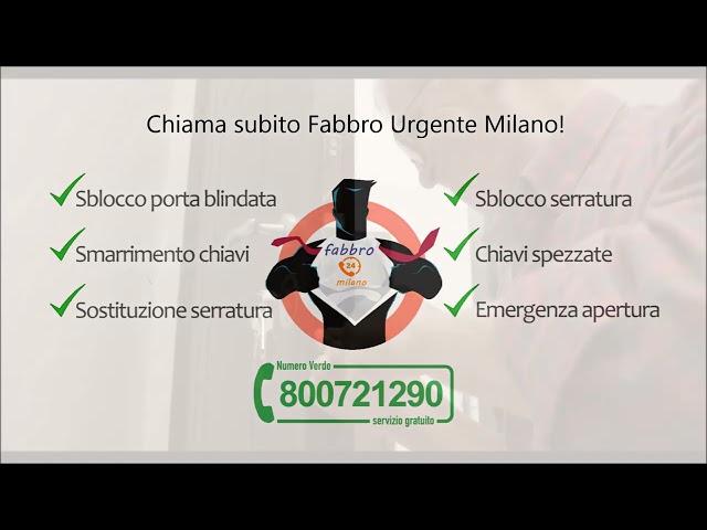 Fabbro Milano Urgente