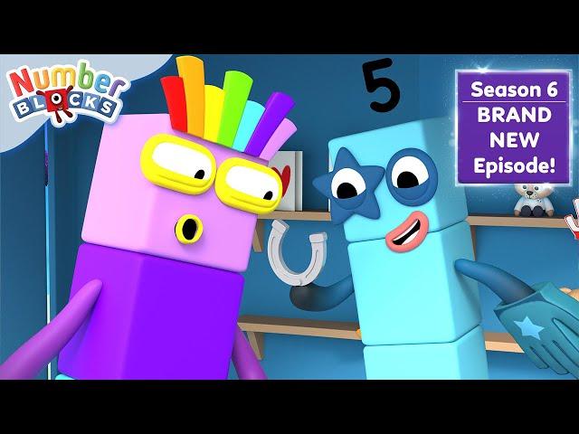 ️ Five's Handy Shop |  Season 6 Full Episode 11 ⭐| Learn to Count | @Numberblocks
