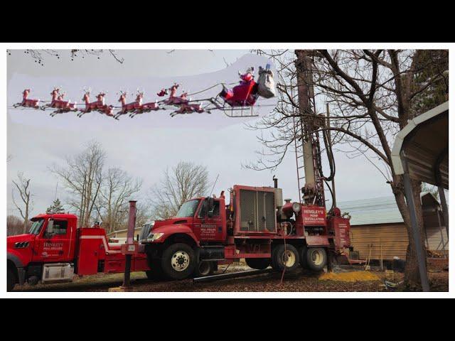 The Day After Christmas and Back to Work, Drilling a New Water Well!