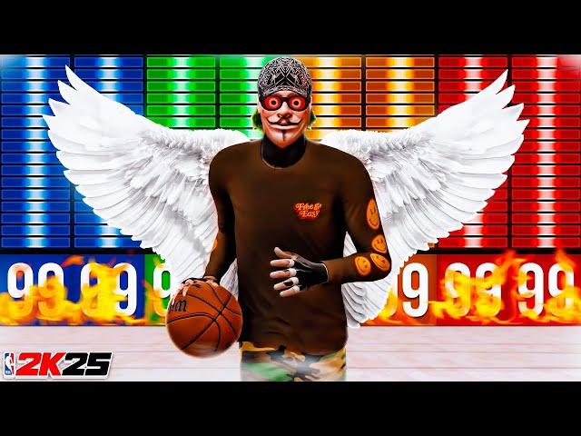 MY NEW 6’2 ISO BUILD IS THE DEFINITION OF A DEMIGOD! (NBA 2K25) BEST JUMPSHOT + DRIBBLE MOVES & MORE