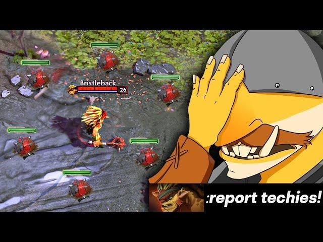 How Techies Solo Kill the most Dangerous Hero in Dota 2 | Techies Official