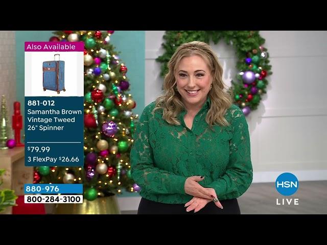 HSN | Samantha Brown Luggage Collection Deals 12.09.2024 - 05 PM