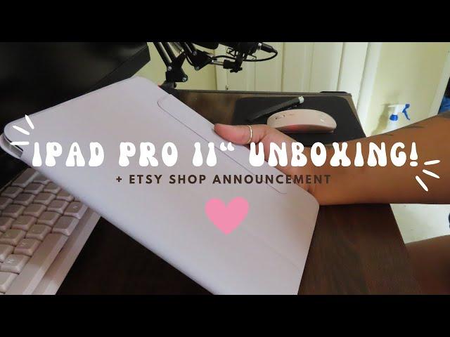 ipad pro 11in unboxing!