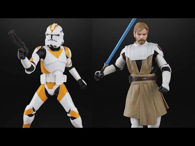 New Star Wars Black Series Obi Wan Kenobi & 212 Clone Trooper action figures revealed