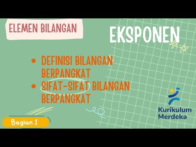 Eksponen Kelas 10 Kurikulum Merdeka