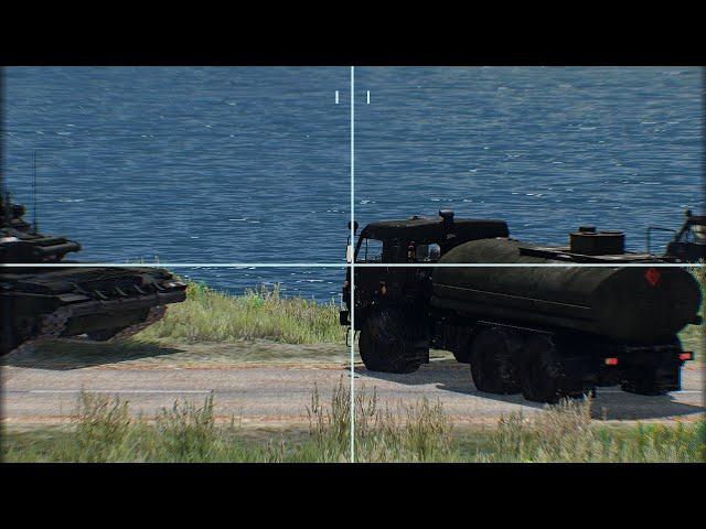 Ukrainian Elite Forces Attack Behind Russian Lines and Destroy Fuel Trucks - Arma 3