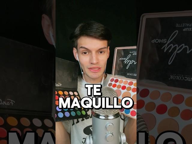 TE MAQUILLO EN MENOS DE UN MINUTO #asmr #shorts #asmrvideo #makeup