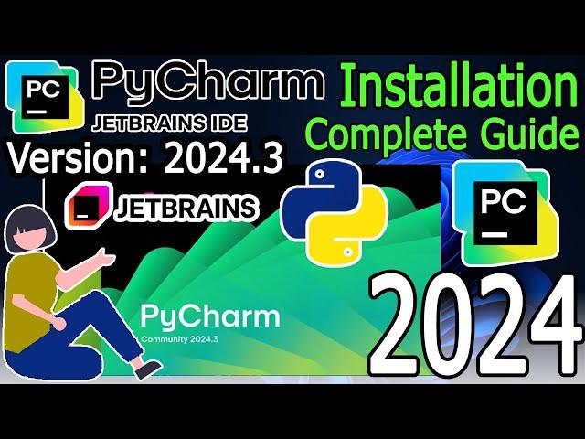 How to Install PyCharm IDE 2024.3 on Windows 10/11 [ 2024 Update ] | PyCharm for Python Developers