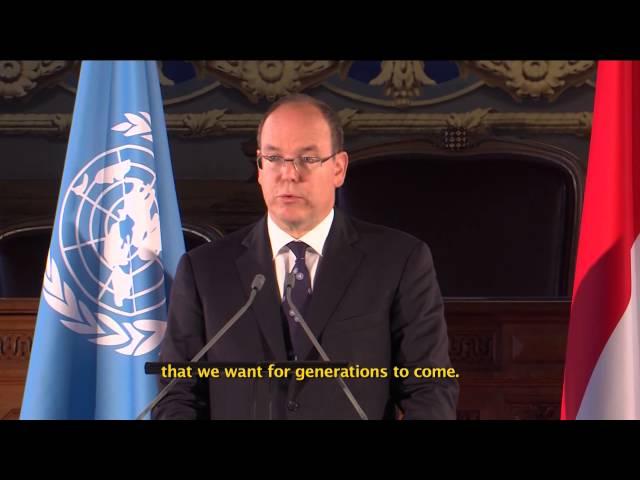 Présentation de la Fondation Prince Albert II de Monaco (version anglaise)