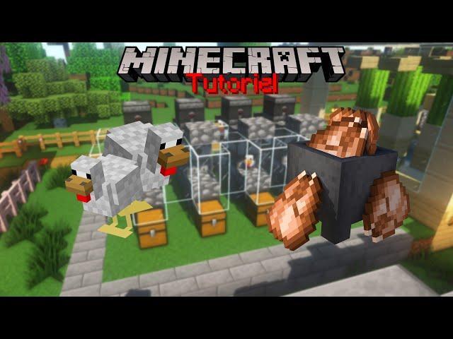 La Farm à Poulet Automatique - Tuto Minecraft