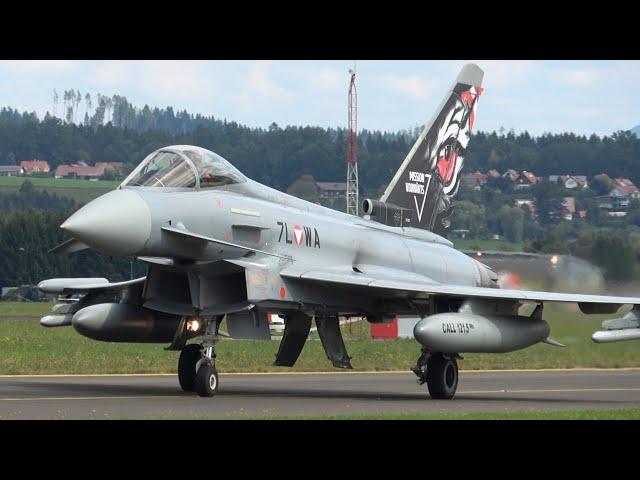 AIRPOWER 2024 | Airshow at Zeltweg Air Base with Eurofighter, F/A-18, F-35