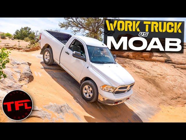 Trail Damage: I Take a Stock Work Truck on a Rugged Off-Road Trail to See How It Does!