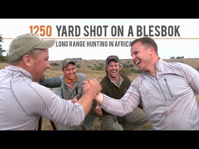 1250 Yard Shot on a Blesbok | Long Range Hunting in Africa