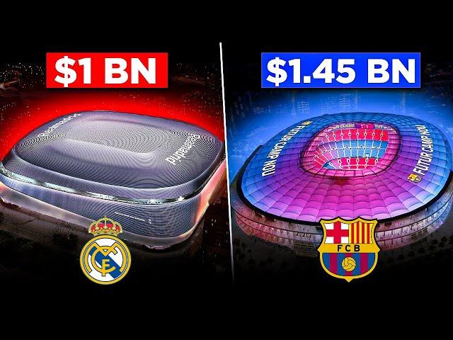 Santiago Bernabéu Vs Camp Nou Upgrades: Which One's Better?