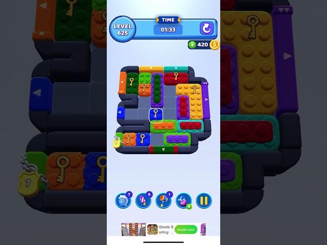 Colour Block Jam Level 625 New walkthrough