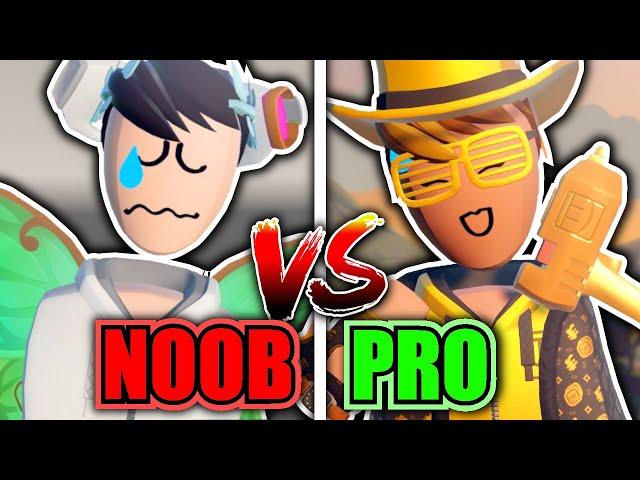 NOOB vs PRO Rec Room Circuits FACEOFF (ft Slat)