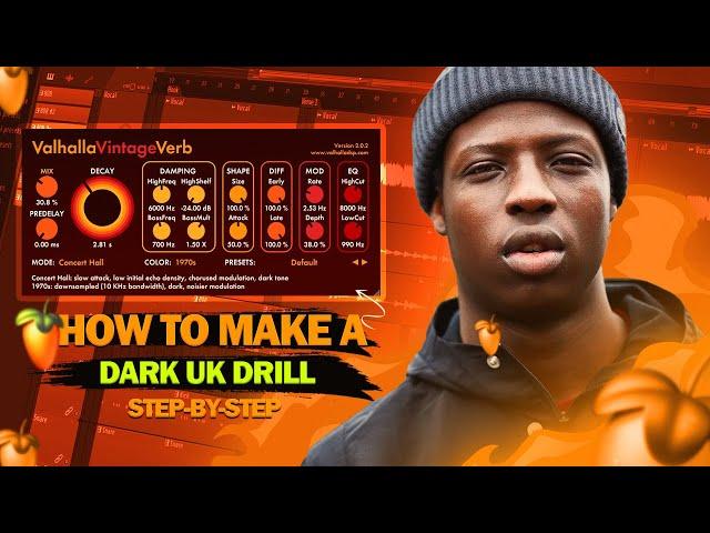 HOW TO MAKE A DARK DRILL BEAT  LIKE GHOSTY (UK Drill Tutorial - FL Studio)