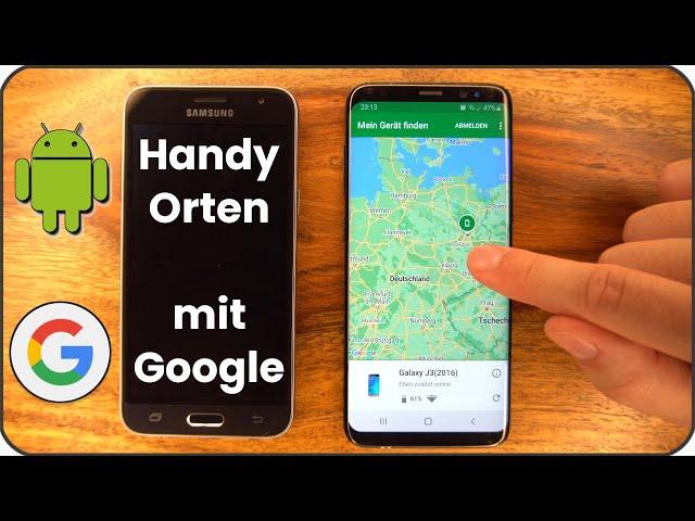 Handy orten mit Google  Handysuche verloren suchen & finden Android Handyortung ️