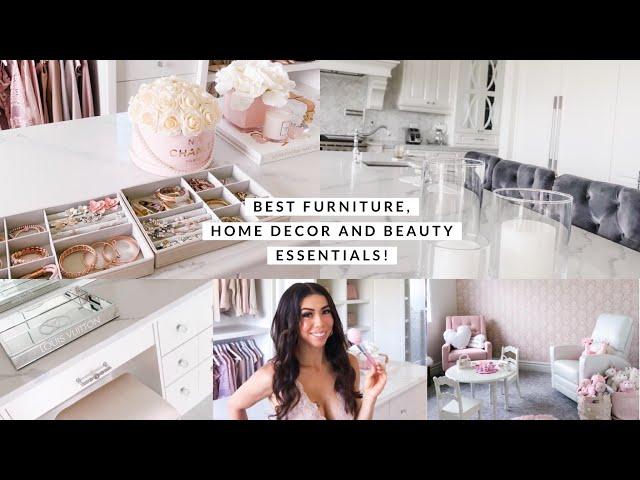 BEST FURNITURE, HOME DECOR, BEAUTY & FASHION ITEMS ALL AROUND OUR HOUSE! VLOG!