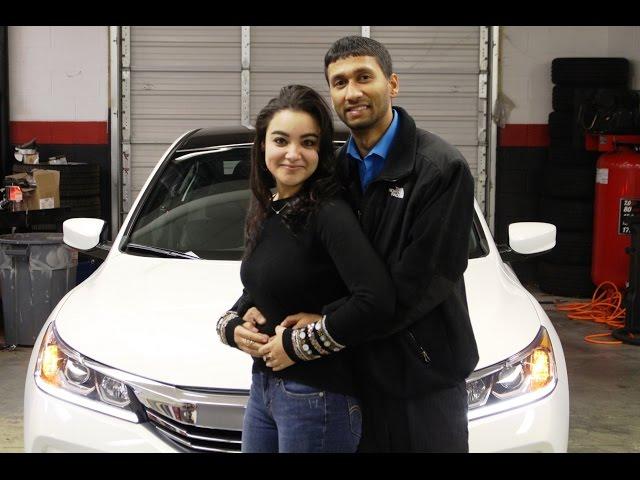 I just gave my girlfriend a 2016 Honda Accord | Herb Chambers Honda of Seekonk