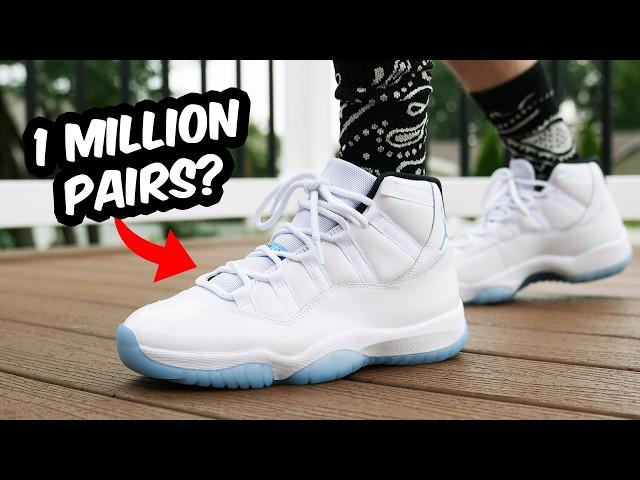 Air Jordan 11 Legend Blue Columbia 2024 REVIEW & On Feet