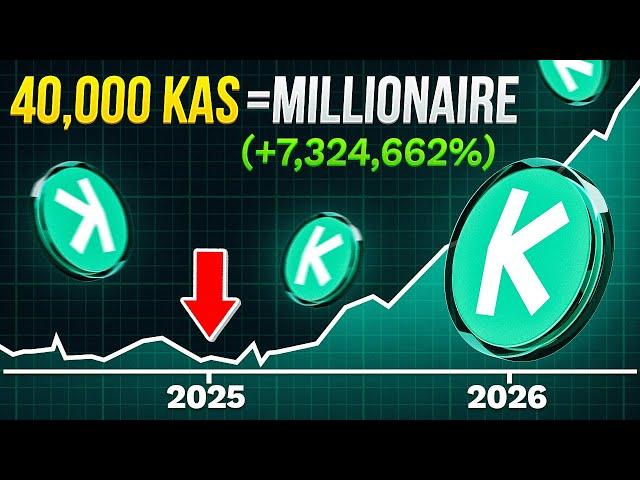 How Much Will 40,000 $KAS Be Worth In 2025? Kaspa Price Prediction!!