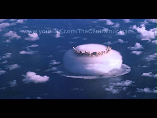 Original Colour Film of Baker Atom Bomb at Bikini Atoll 1946