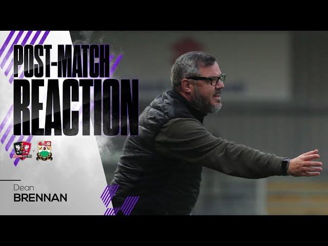 Dean Brennan post-match | Exeter City