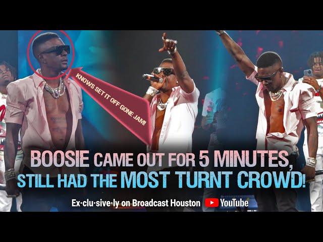 BOOSIE BADAZZ Came Out ONLY 5 MINUTES & Had The MOST TURNT UP SET @ Yo Gotti BDay Bash 8 in Memphis