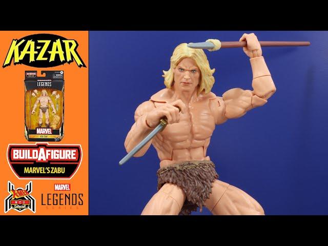 Marvel Legends KA-ZAR Savage Land X-Men Zabu BAF Wave Figure Review