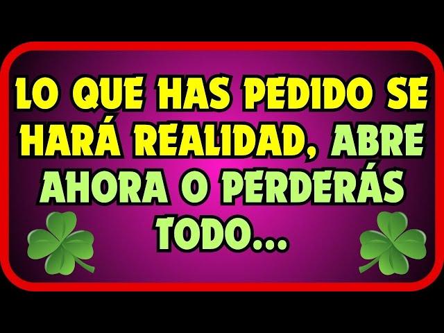  ¡Urgente! Abre antes de que sea demasiado tarde, mañana los ángeles...