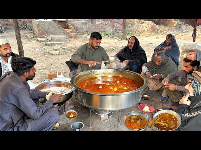 50/- Rs LEGENDARY DHABA BREAKFAST 50 YEARS OF FLAVOR !  A TASTE OF TRADITION - PAKISTAN STREET FOOD