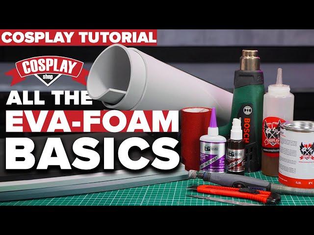 The EVA Foam Basics | Beginner's Cosplay Tutorial For Armor And Props