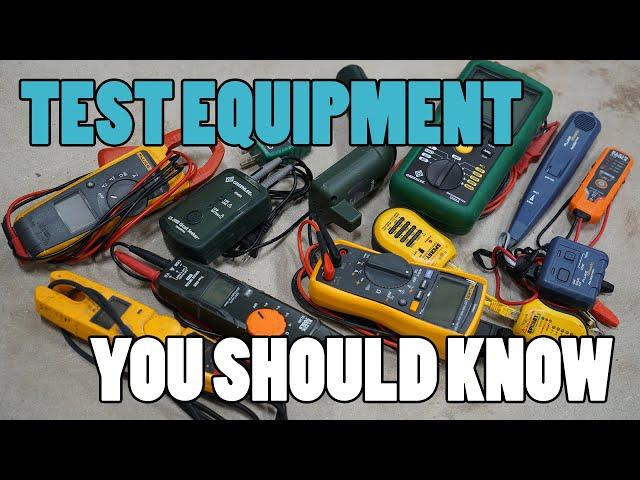 Electrical Test Equipment Every Electrician Should Know