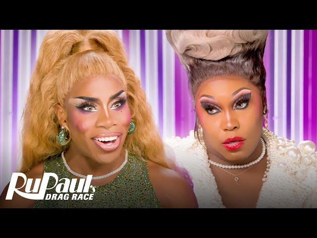 The Pit Stop S17 E06  Monét X Change & Asia O’Hara Ball Out! | RuPaul’s Drag Race