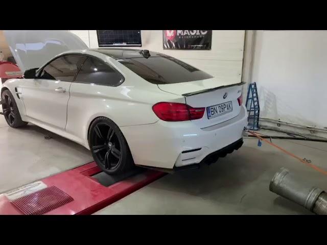 BMW 435i N55 Dyno Shooting Flames Burbles