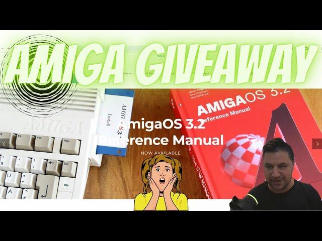 Amiga OS 3.2 Reference Manuel & Amiga Dual Game Giveaway! Merry Christmas and Happy New Year!!