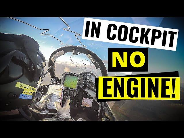 When the ENGINE STOPS - Fighter Jet (FULL ATC AUDIO)